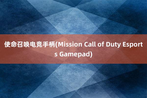 使命召唤电竞手柄(Mission Call of Duty Esports Gamepad)