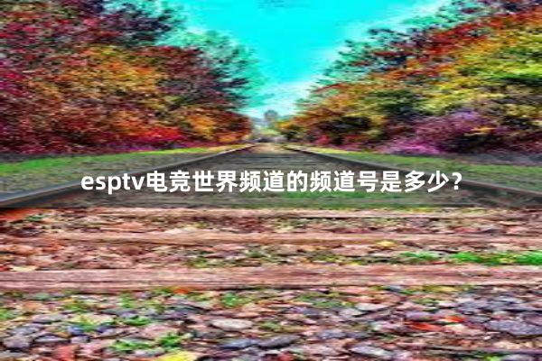 esptv电竞世界频道的频道号是多少？